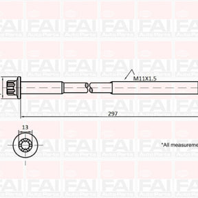 Head Bolt Set ROVER LANDROVER 10P SOHC 10V NHBS210 - FAI