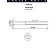 Head Bolt Set HOLDEN 1.6 1.8 FII C20NE X20SE NHBS212 - FAI
