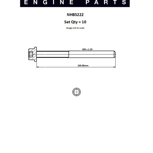 Head Bolt Set Audi VW BLS CAXA CAXC CAVD NHBS222 - FAI