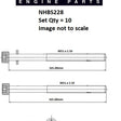 Head Bolt Set CHRYSLER MITSUBISHI NHBS228 - ENGINE PRO