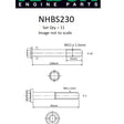 Head Bolt Set Suzuki J18A J20A DOHC 16V FI NHBS230 - NASON