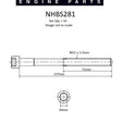 Head Bolt Set TOYOTA 1AZ-FSE NHBS281 - NASON