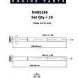 Head Bolt Set HYUNDAI G4KA G4KC G4KS G4KE NHBS286 - FAI