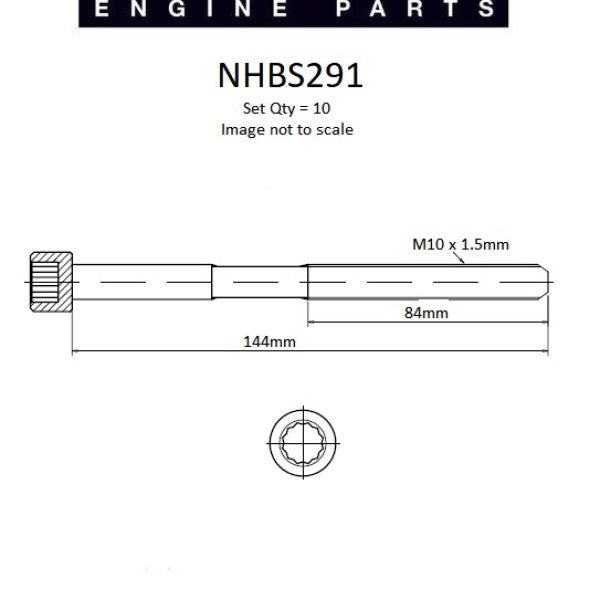 Head Bolt Set HYUNDAI G4FA G4FC G4FD G4FJ NHBS291 - NASON