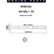 Head Bolt Set AUDI SKODA VOLKSWAGEN NHBS352 - FAI