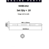 Head Bolt Set AUDI SKODA VOLKSWAGEN NHBS352 - FAI