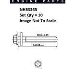 Head Bolt Set HONDA D17A NHBS365 - ENGINE PRO