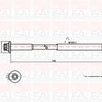 Head Bolt Set FORD FYJ DURATEC 1.6 DOHC 16V NHBS489 - FAI