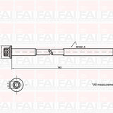 Head Bolt Set FORD FYJ DURATEC 1.6 DOHC 16V NHBS489 - FAI
