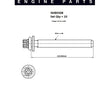 Head Bolt Set PEUGEOT XU10 NHBS508 - FAI
