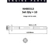 Head Bolt Set VW Audi 1Y AAC NHBS512 - FAI
