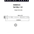 Head Bolt Set VW Audi AUF AVR AYC AAF ACU NHBS513 - FAI