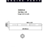 Head Bolt Set VW Audi AHW BBY BBZ BKY BUD NHBS516 - FAI