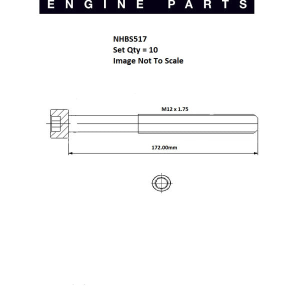 Head Bolt Set VW Audi AXR BJB BKC AXB AXC NHBS517 - FAI