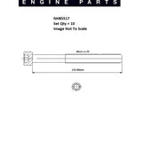 Head Bolt Set VW Audi AXR BJB BKC AXB AXC NHBS517 - FAI