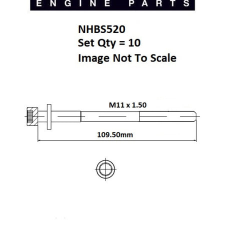 Head Bolt Set VW Audi AEE NHBS520 - FAI