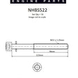 Head Bolt Set NISSAN VQ35DE VQ40DE 24V DOHC NHBS522 - NASON