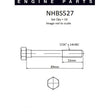 Head Bolt Set HOLDEN 149/161/173/179/186/202 NHBS527 - NASON