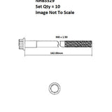 Head Bolt Set PROTON S4PH 16V DOHC NHBS529 - OEM
