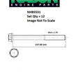 Head Bolt Set FORD Duratec25 B5254T DOHC 20V NHBS531 - FAI