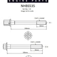 Head Bolt Set FORD 3.3L X FLOW ALLOY NHBS535 - NASON