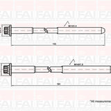 Head Bolt Set FIAT/IVECO F1AE 2.3L DOHC 16V NHBS536 - FAI
