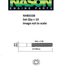 Head Bolt Set RENAULT K4J/K4M DOHC 16V NHBS538 - FAI