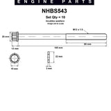 Head Bolt Set HYUNDAI D4EA D4EB NHBS543 - Nason