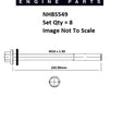 Head Bolt Set SUZUKI G10 1992 1944 NHBS549 - ENGINE PRO