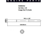 Head Bolt Set SEAT VOLKSWAGON ABD ADL NHBS552 - Nason