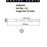 Head Bolt Set AUDI VOLKSWAGON WE WM NHBS554 - FAI
