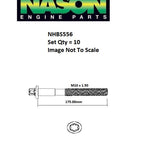 Head Bolt Set CITROEN TU3JP TU5JP NHBS556 - FAI