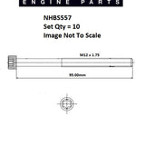 Head Bolt Set FORD 2.0L SOHC NHBS557 - FAI