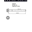 Head Bolt Set CITROEN PEUGEOT XU10J2 NHBS559 - FAI