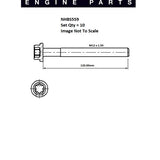 Head Bolt Set CITROEN PEUGEOT XU10J2 NHBS559 - FAI