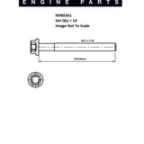 Head Bolt Set CITROEN PEUGEOT XU7JP4 NHBS561 - FAI