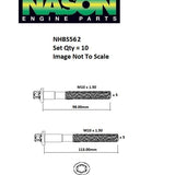 Head Bolt Set RENAULT E7F E6F NHBS562 - FAI