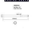 Head Bolt Set RENAULT C3J NHBS563 - NASON