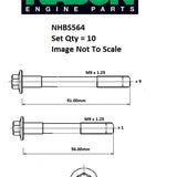 Head Bolt Set FIAT NHBS564 - FAI