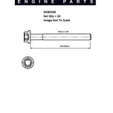 Head Bolt Set CITROEN PEUGEOT XUD11 NHBS565 - FAI