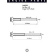 Head Bolt Set MERCEDES BENZ OM605 NHBS567 - NASON