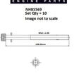 Head Bolt Set RENAULT F7R NHBS569 - NASON