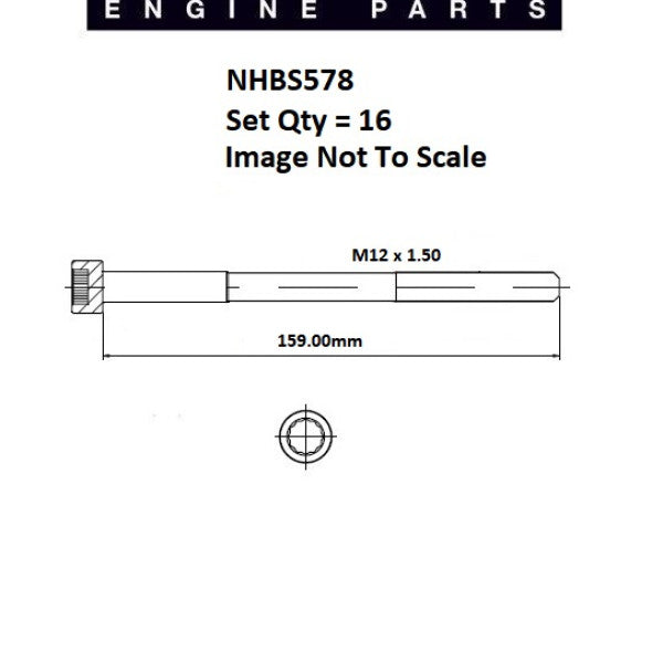 Head Bolt Set VOLKSWAGEN AKE NHBS578 - FAI