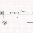 Head Bolt Set FIAT 169A 199B NHBS586 - FAI