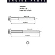 Head Bolt Set MERCEDES BENZ OM615.912 NHBS600 - PAYEN