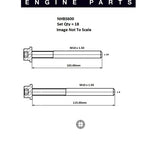 Head Bolt Set MERCEDES BENZ OM615.912 NHBS600 - PAYEN