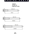 Head Bolt Set MERCEDES BENZ OM601 DIESEL NHBS624 - NASON