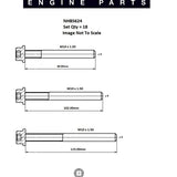 Head Bolt Set MERCEDES BENZ OM601 DIESEL NHBS624 - Nason