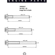 Head Bolt Set JEEP ENC VM 2.5L OHV DIESEL NHBS627 - FAI