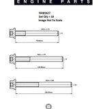 Head Bolt Set JEEP ENC VM 2.5L OHV DIESEL NHBS627 - FAI